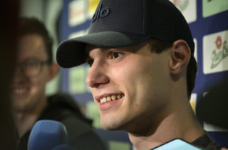 Slafkovský si verí v pozícii lídra útoku, na majstrovstvá sveta v hokeji prišiel aj pre trénera Ramseyho (foto)